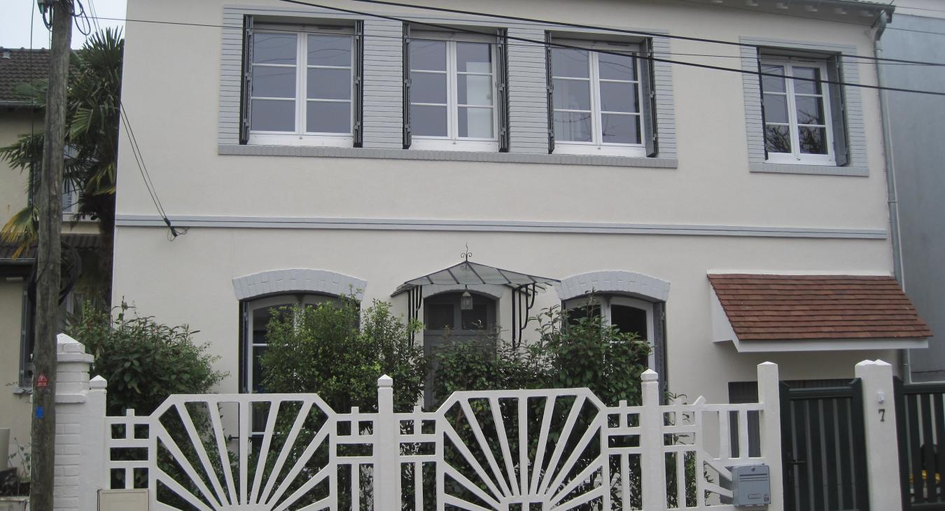 Ravalement de façade à Houilles