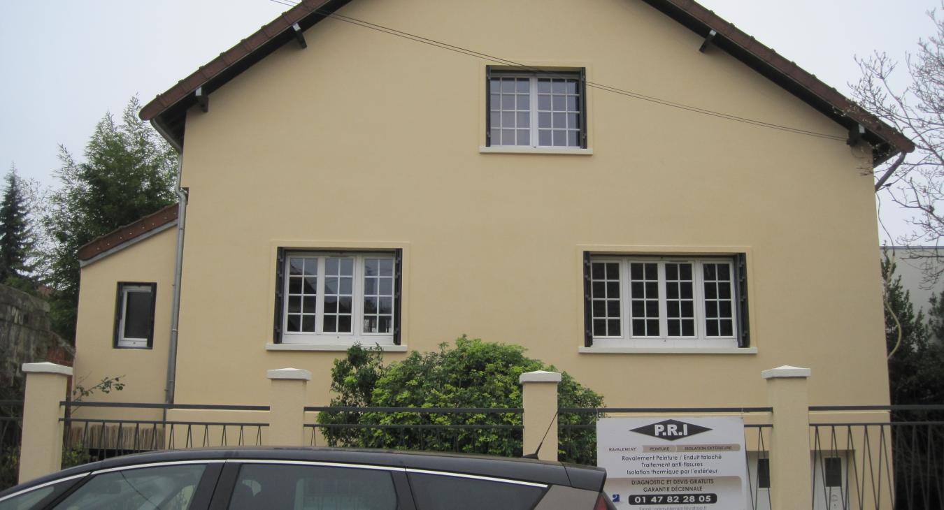 Ravalement de façade Le Vésinet