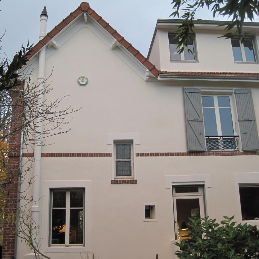 Ravalement de façade à Maisons Laffitte